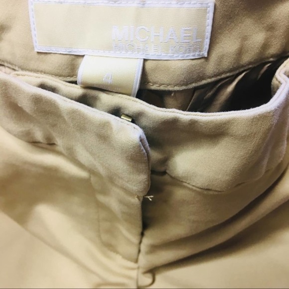 Michael Kors Sz. 4 Crop Ankle Pants Slacks 882 - Picture 4 of 8